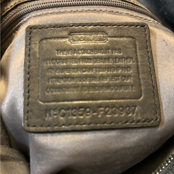 Coach Daisy Leather Shoulder Bag - Picture 5 of 6